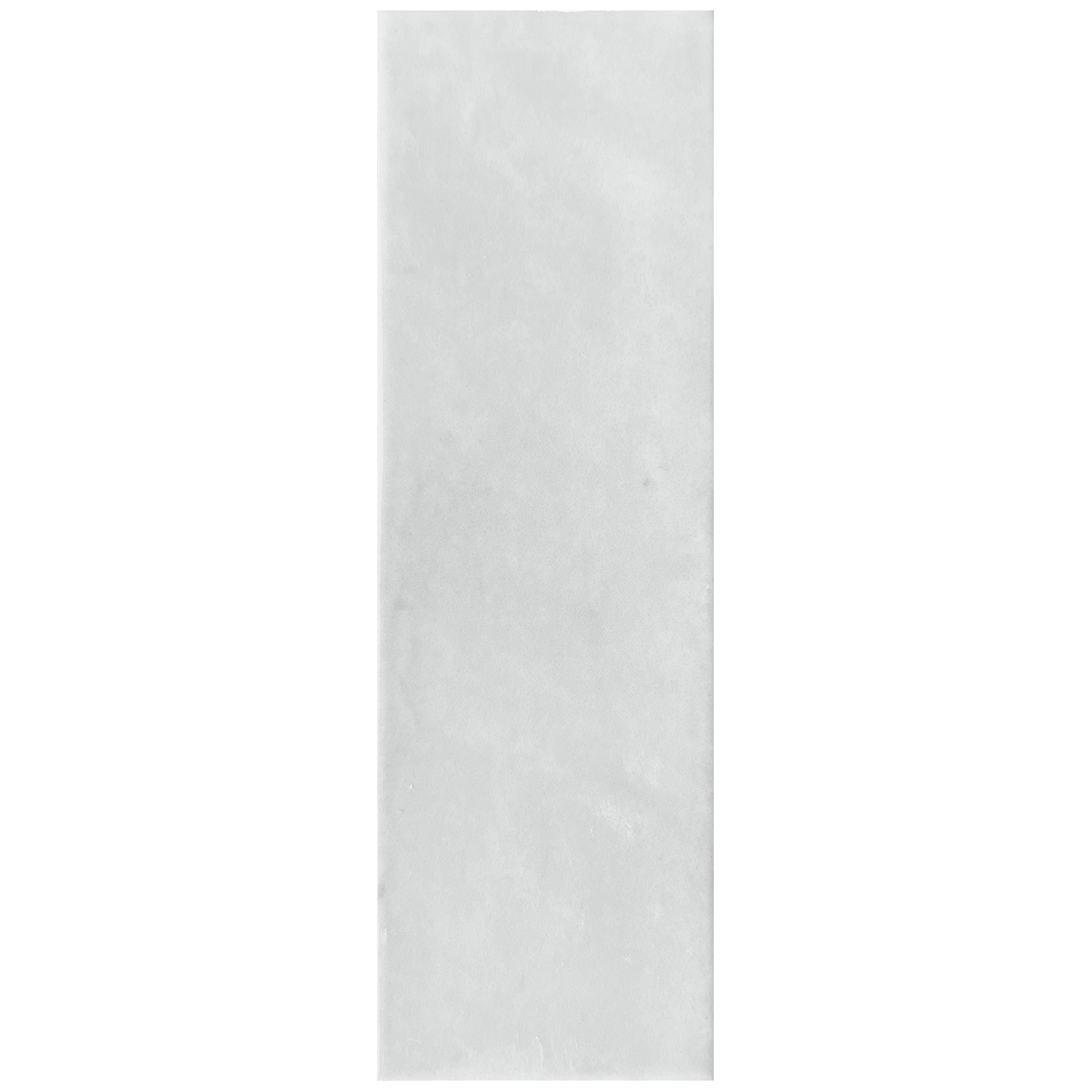 Candy 2x6" porcelain tile in glossy white finish, ideal for elegant and contemporary interior designs.