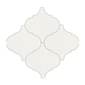 Arabesque White 8x8" Tile