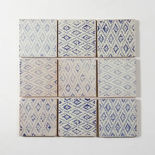 Brilla Azul 4"x4" by Tilesofezra