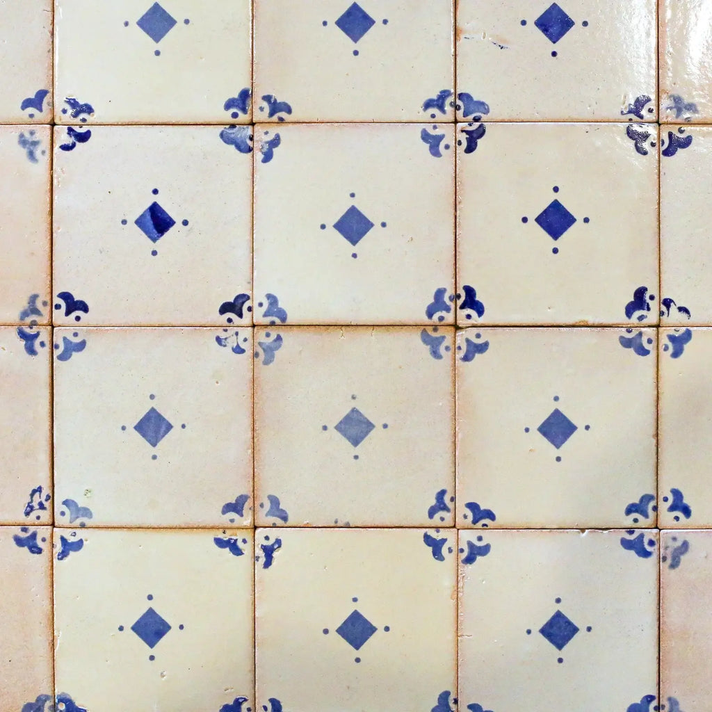 Caja Azul 4"x4" by Tilesofezra