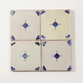 Caja Azul 4"x4" by Tilesofezra