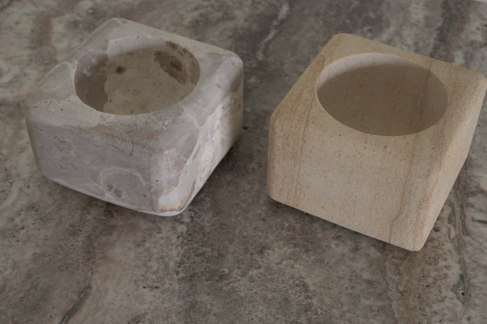 Marble/Sandstone Pinch Pot