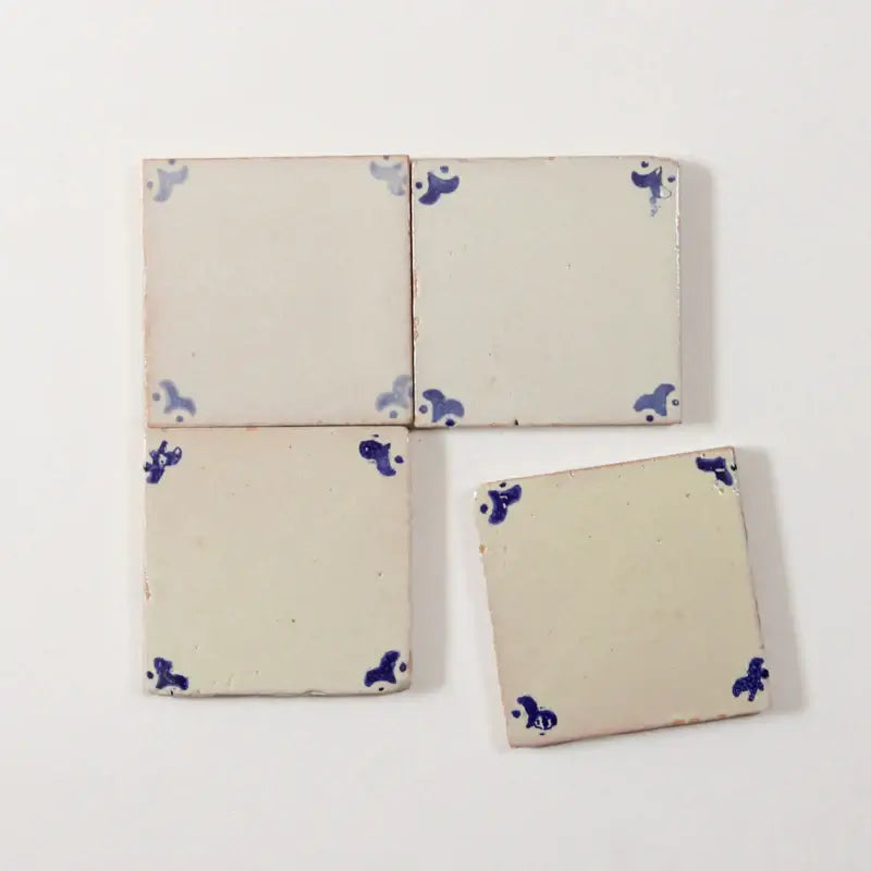 Dali Azul 4"x4" by Tilesofezra