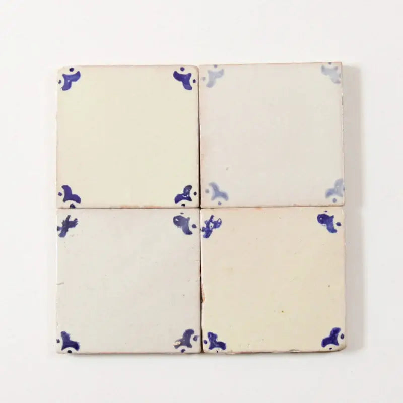 Dali Azul 4"x4" by Tilesofezra
