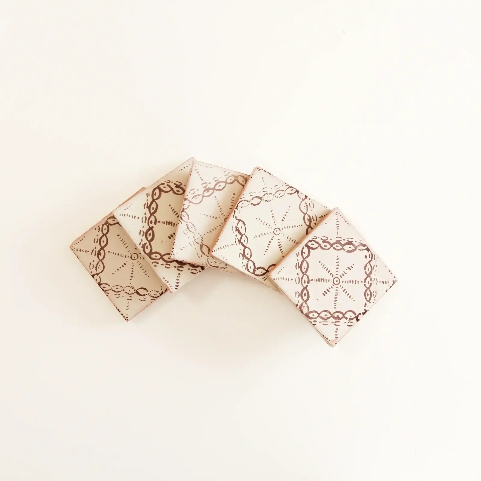 Rayo Chocolate 4"x4" by Tilesofezra