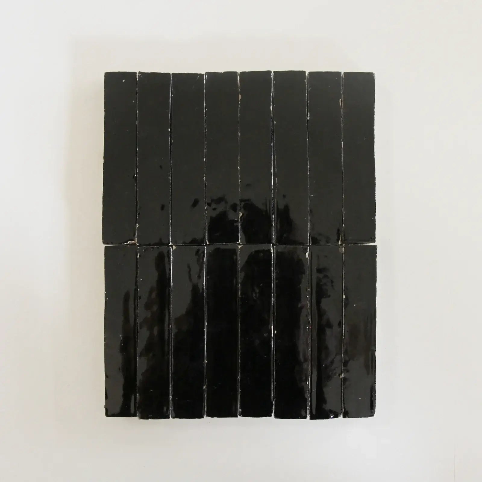 Skinny Black Bejmat 6"x1" by Tilesofezra