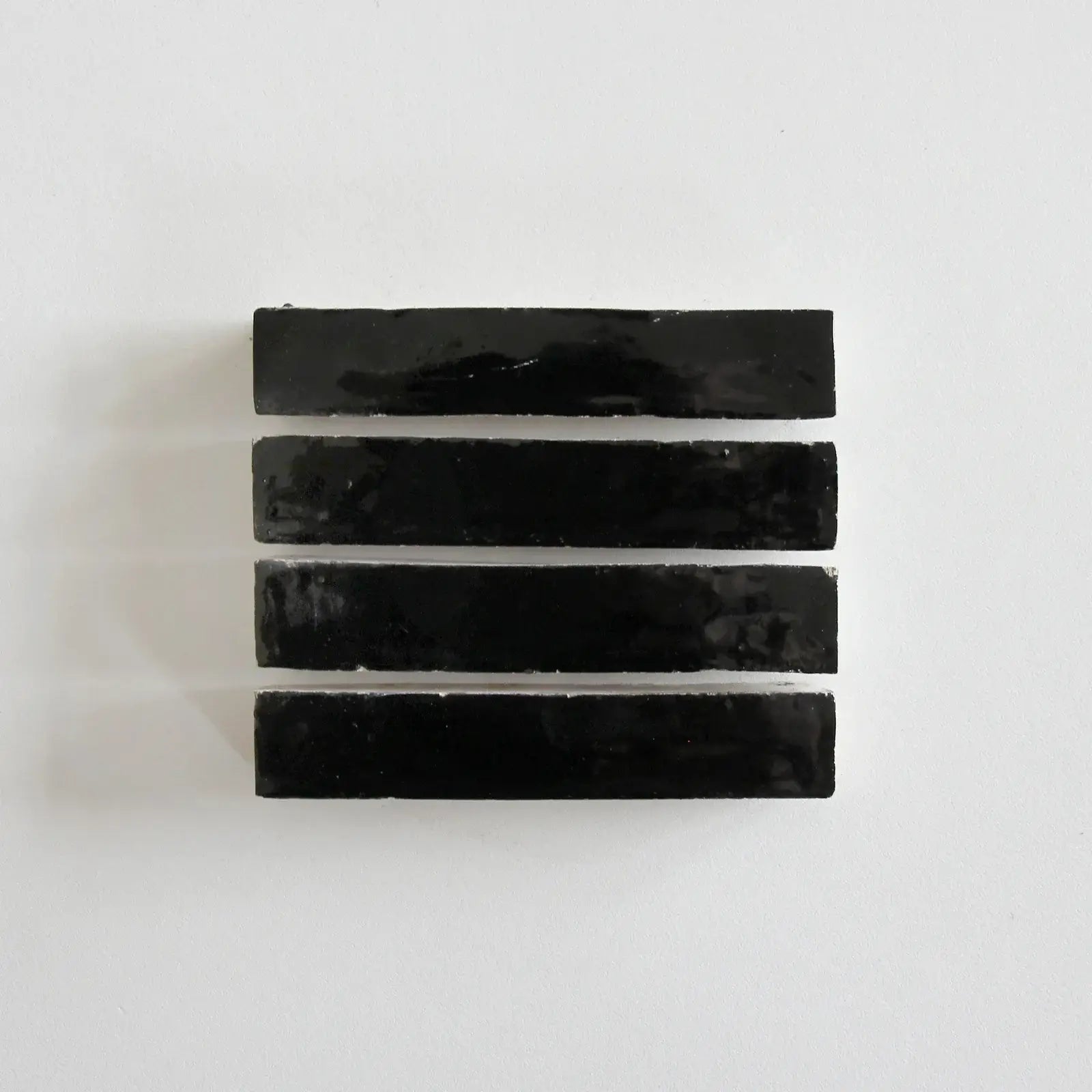 Skinny Black Bejmat 6"x1" by Tilesofezra
