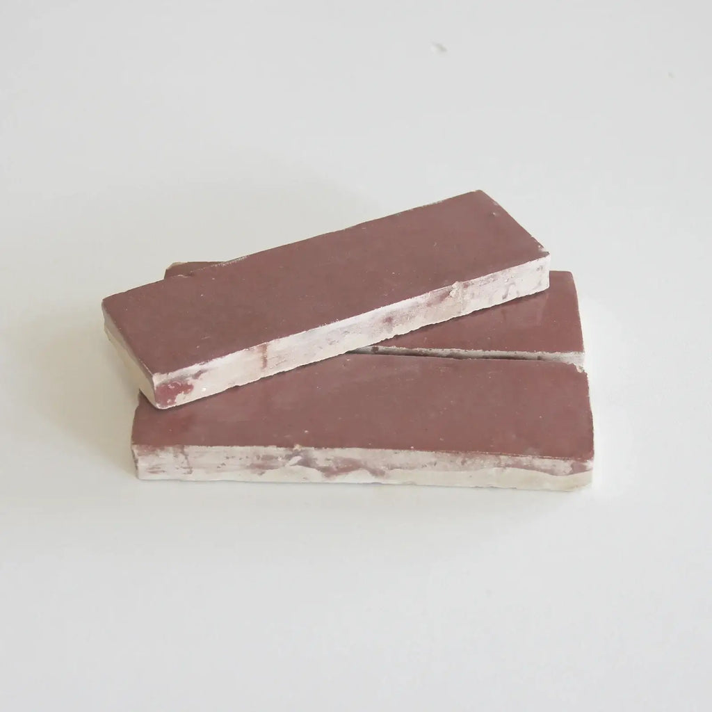 Thin Rust Bejmat 6"x2" by Tilesofezra