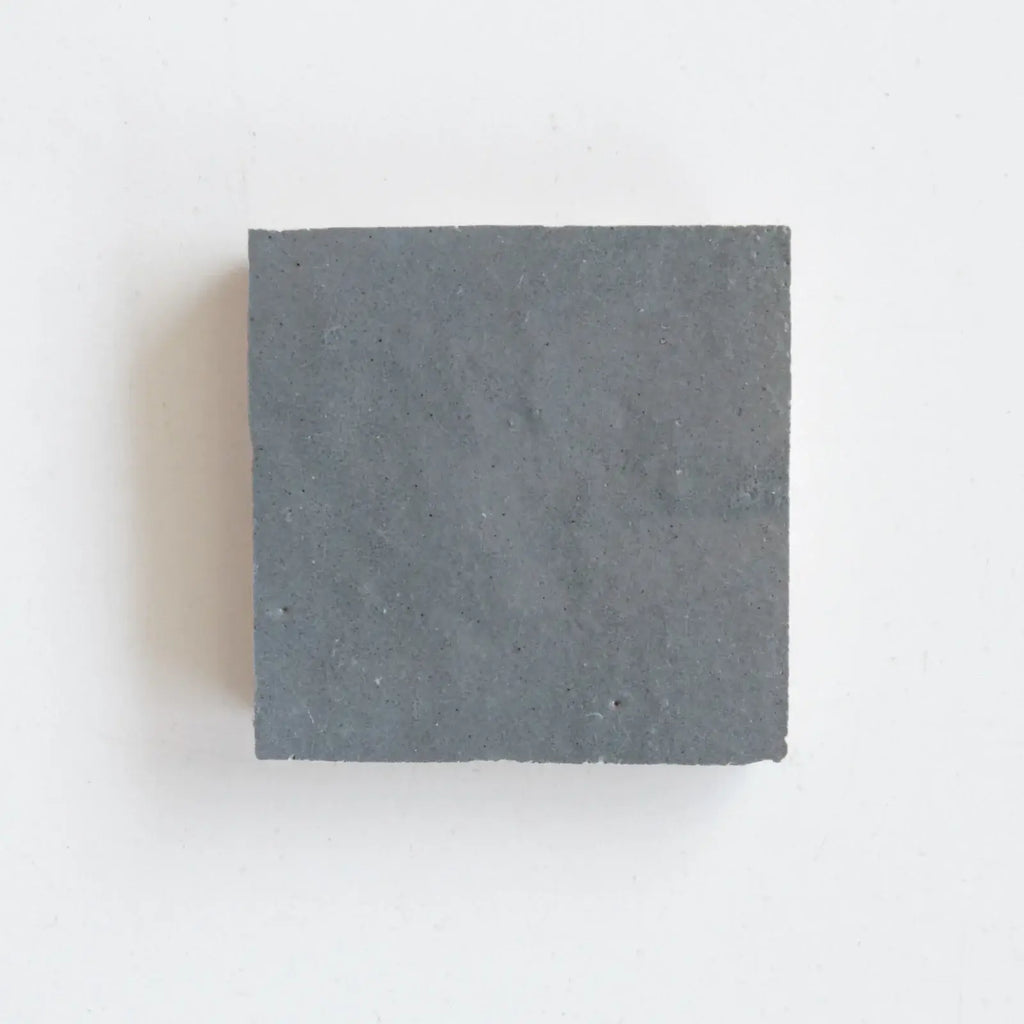 Ash Grey Zellige 4"x4" by Tilesofezra