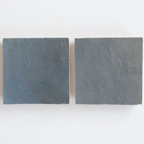 Ash Grey Zellige 4"x4" by Tilesofezra