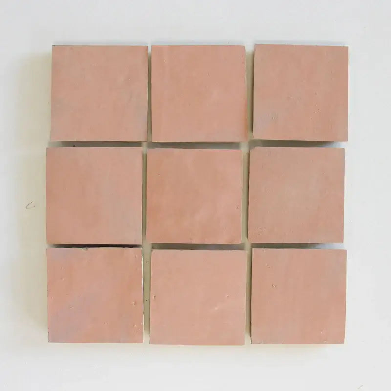 Melocoton Zellige 4"x4" by Tilesofezra