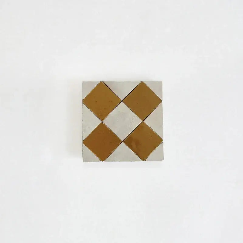 Manuka Oat Zellige 4"x4" by Tilesofezra