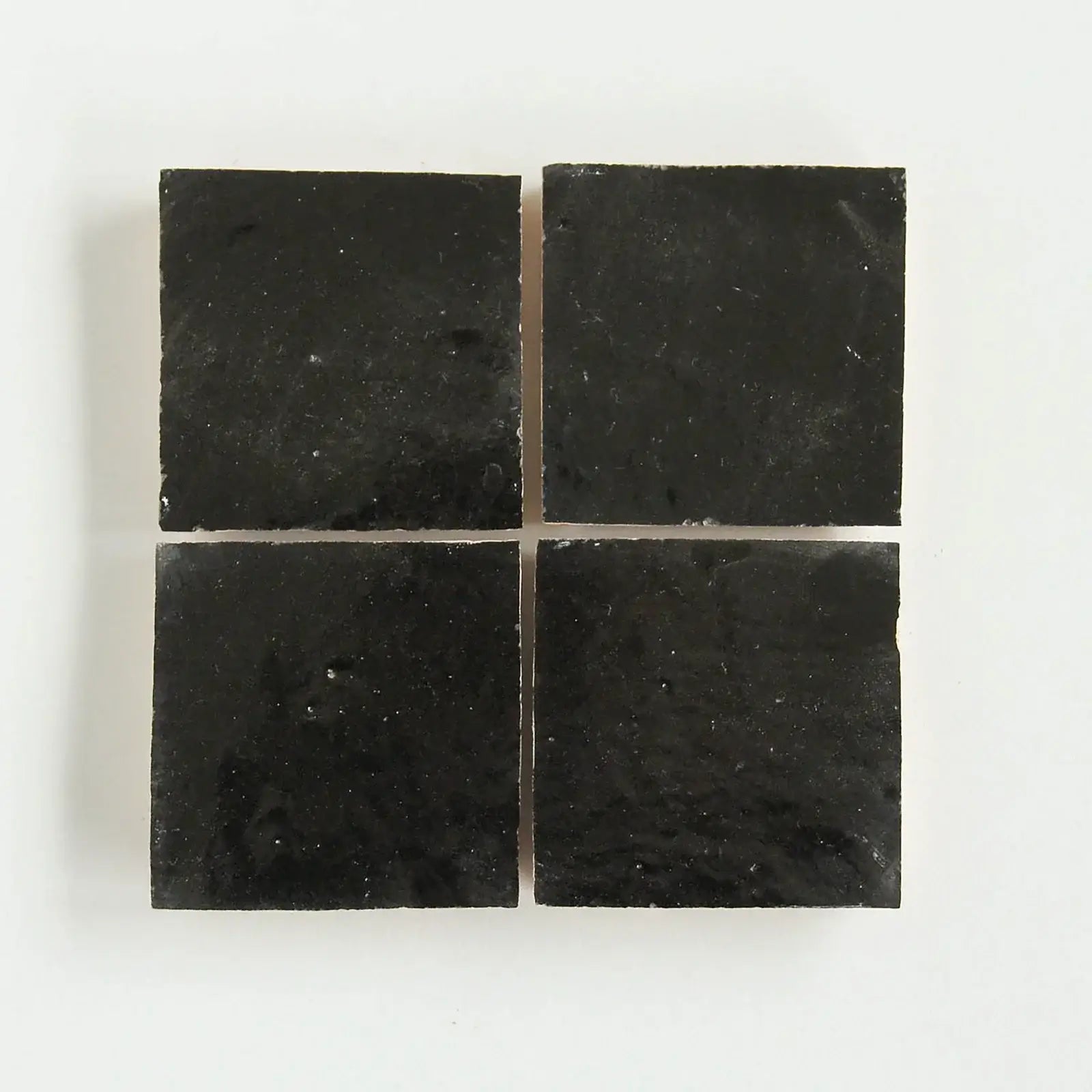 Black Zellige 4"x4" by Tilesofezra