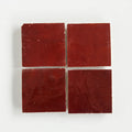 Blood Red Zellige 4"x4" by Tilesofezra