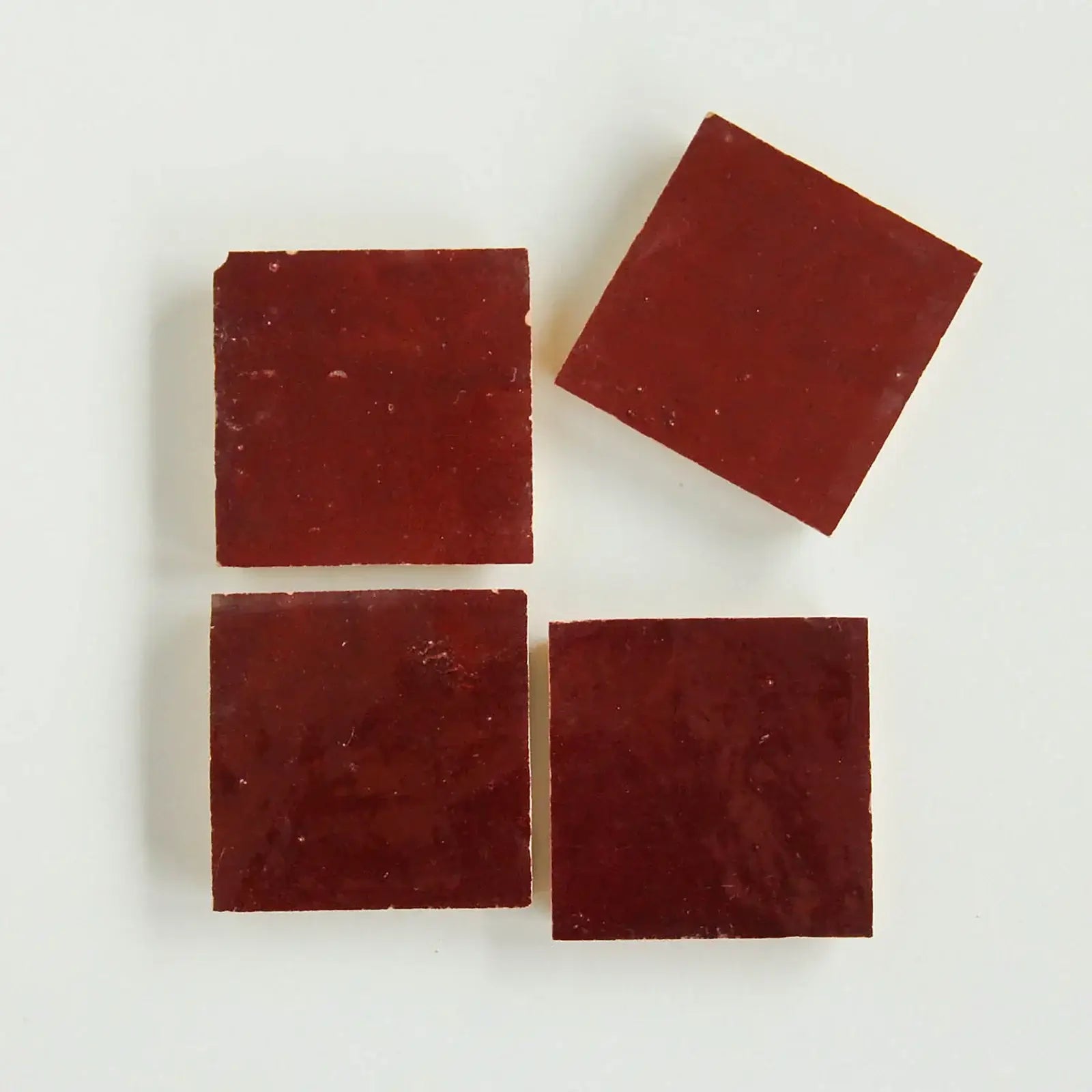 Blood Red Zellige 4"x4" by Tilesofezra