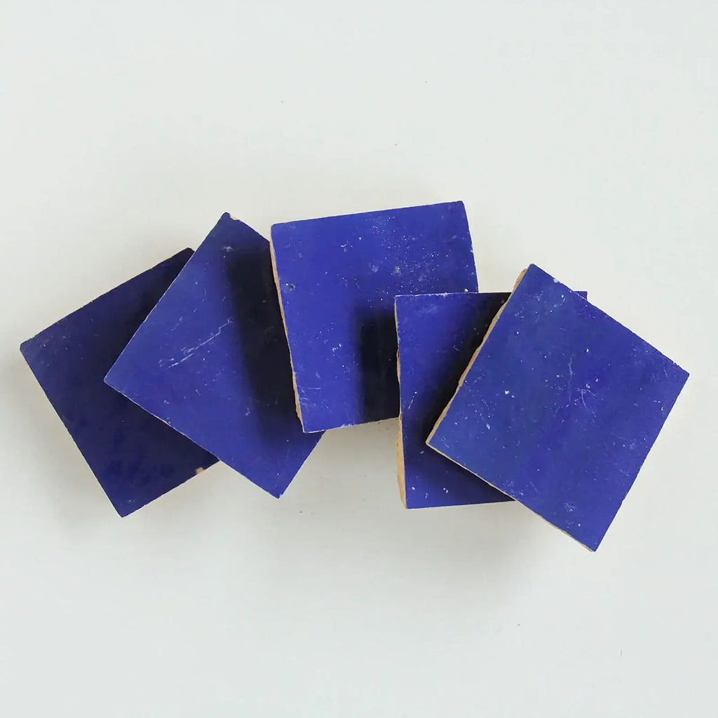 Cobalt Zellige 4"x4" by Tilesofezra