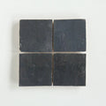 Dark Grey Zellige 4"x4" by Tilesofezra