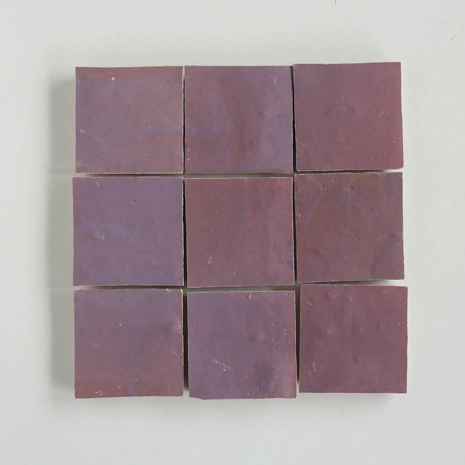 Eggplant Zellige 4"x4" by Tilesofezra