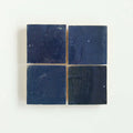 Royal Blue Zellige 4"x4" by Tilesofezra