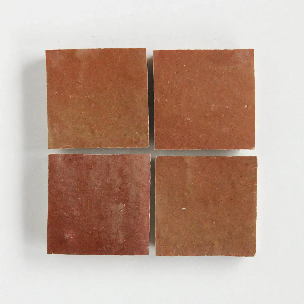 Rust Zellige 4"x4" by Tilesofezra