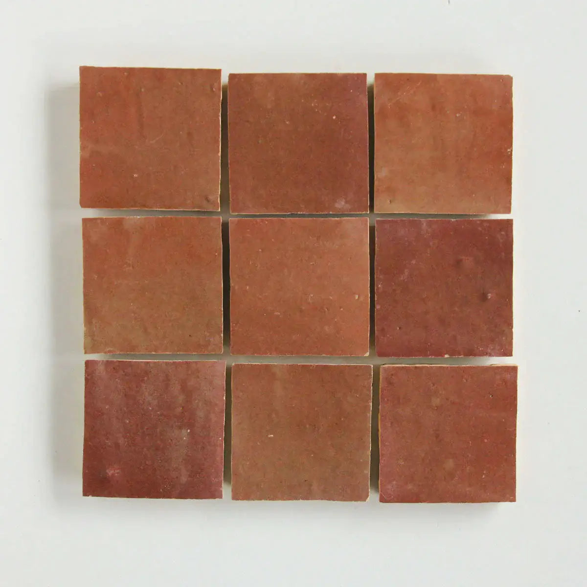 Rust Zellige 4"x4" by Tilesofezra