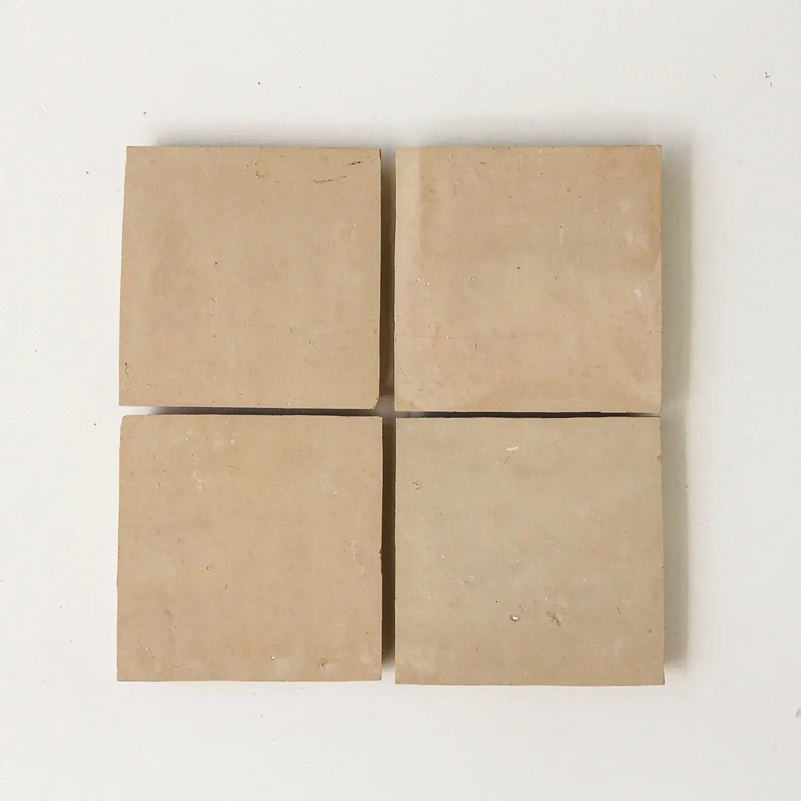 Clay Zellige 4"x4" by Tilesofezra