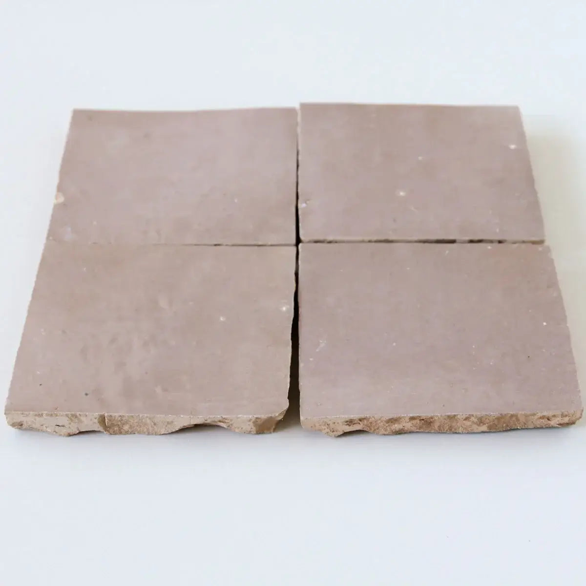 Moroccan Pink Zellige 4"x4" by Tilesofezra