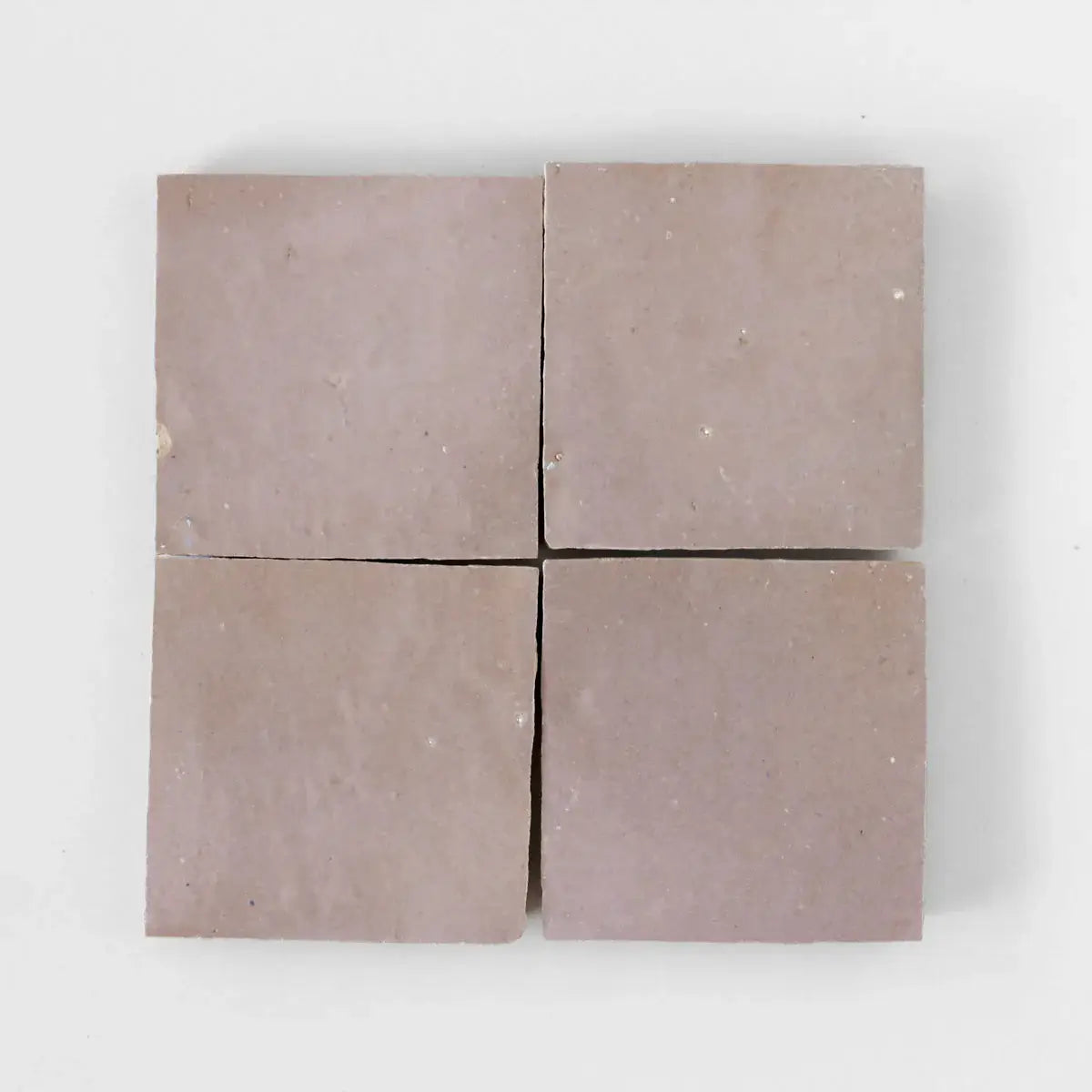 Moroccan Pink Zellige 4"x4" by Tilesofezra