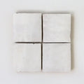 Snow Zellige 4"x4" by Tilesofezra