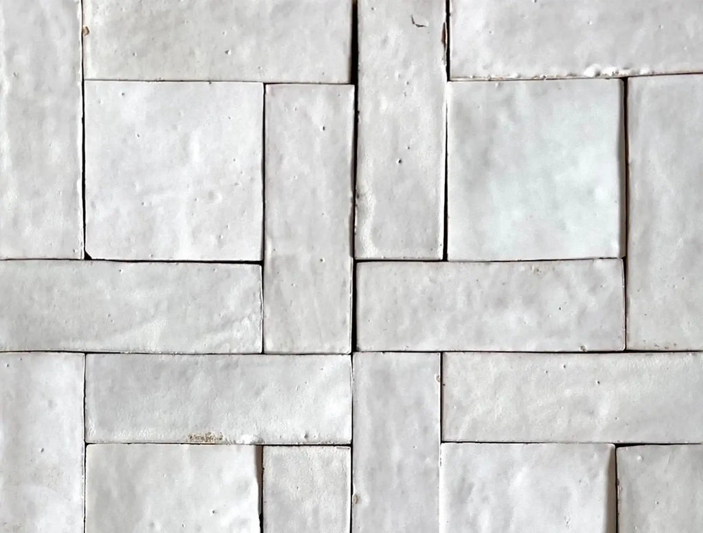 Thin Snow Bejmat 6"x2" by Tilesofezra