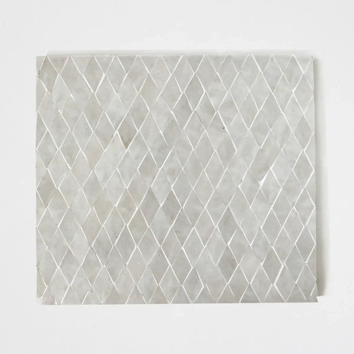 Dust - Moroccan Zellige Diamond Mosaic by Tilesofezra