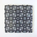 Powder, Ash Grey & Dark Grey - Moroccan Zellige Snowflake Mosaic by Tilesofezra