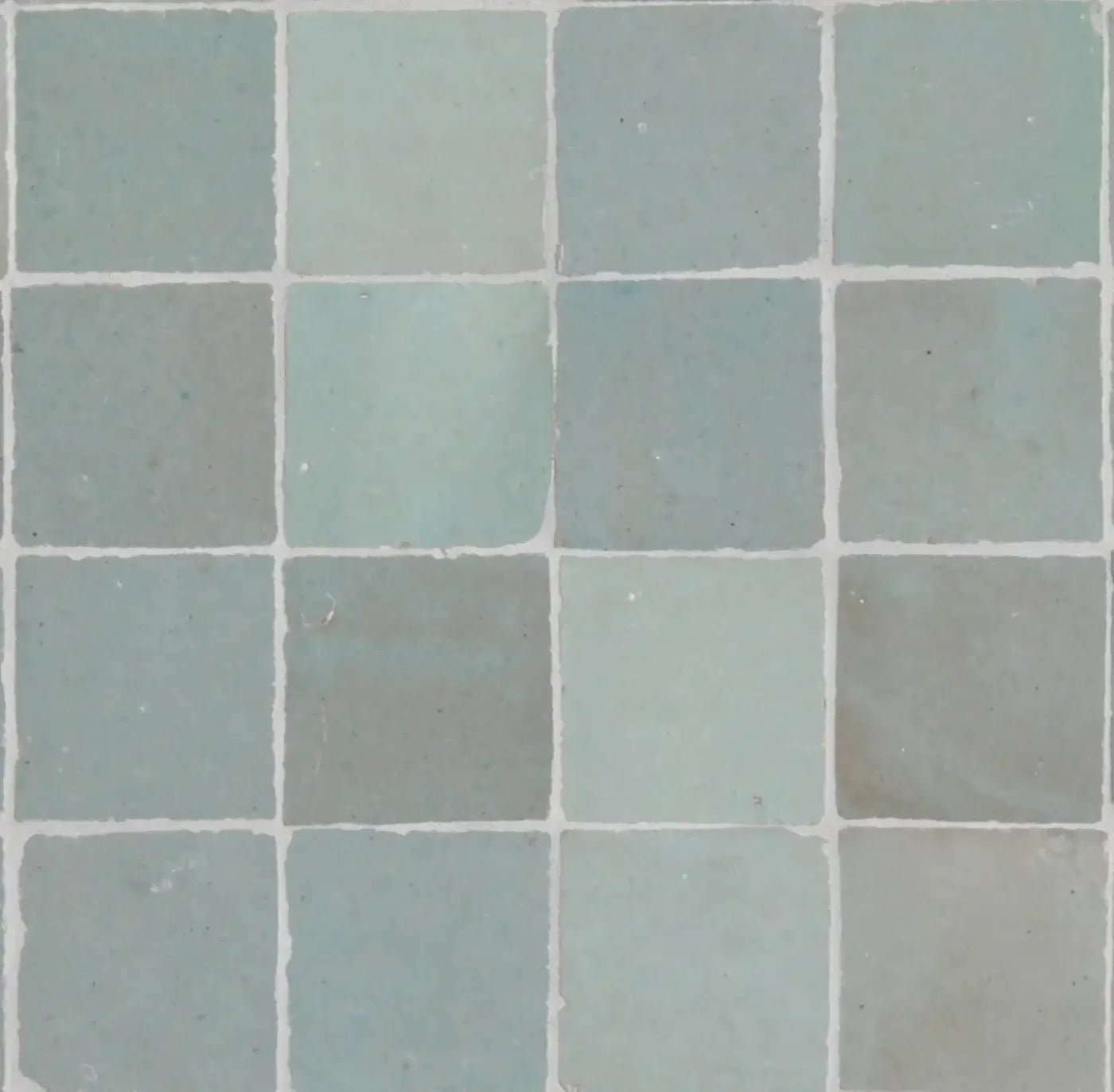 Moss - Moroccan Zellige Stars Mosaic by Tilesofezra