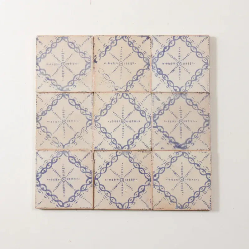 Rayo Azul 4"x4" by Tilesofezra