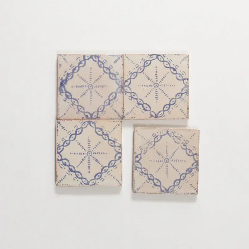 Rayo Azul 4"x4" by Tilesofezra