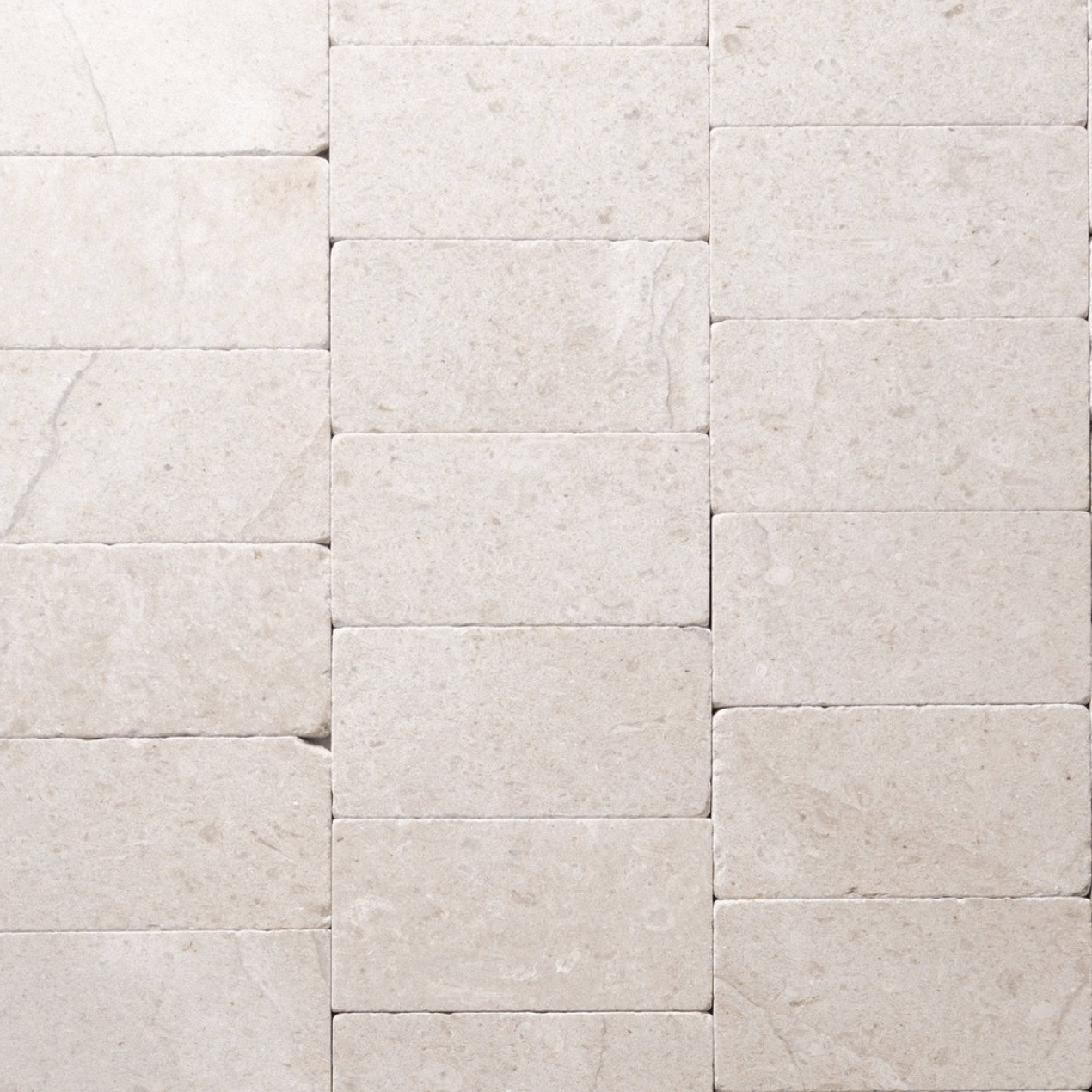 Sierra Limestone 3"x6" Honed & Tumbled Marble Tile
