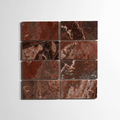 Red Onyx 3"x12" Honed Marble Tile