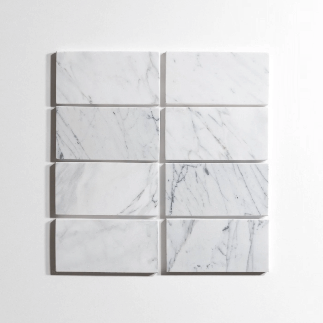 Statuary 3"x6" Polished Marble Tile