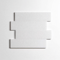 Crystal White 3"x12" Polished Marble Tile