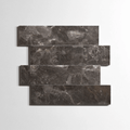 New St. Laurent 3"x12" Honed Marble Tile