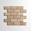 Savana Travertine Polished 2"x4" Mosaic Marble Tile