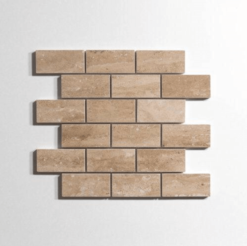Durango Venato 2" x 4" Polished Brick Marble Tile