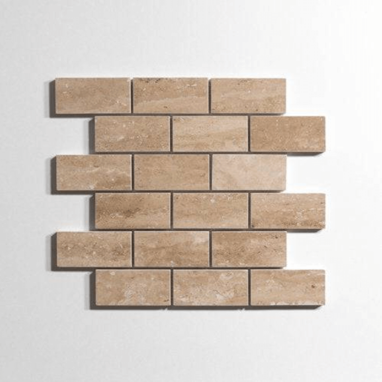 Durango Venato 2" x 4" Polished Brick Marble Tile