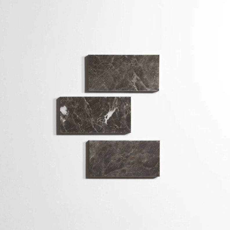 New St. Laurent 3"x6" Honed Marble Tile