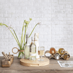 Oak Wood Interlocking Wine Rack