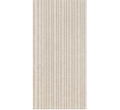 Atelier Indiana Dynamic Buff Salem 12"x24" porcelain tile in textured beige with vertical lines.