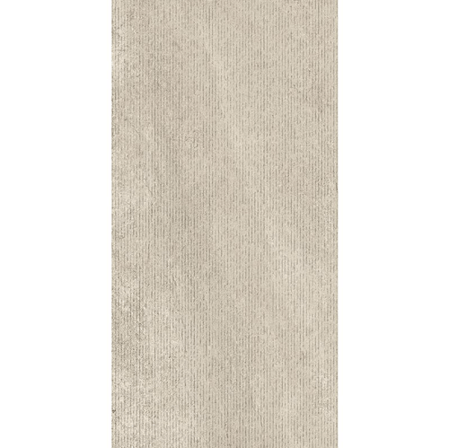 Bergstone 24x48 Deco Porcelain Tile in a soft beige color with a subtle textured pattern for elegant home decor.
