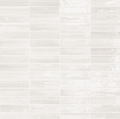 Dolcevita Brick 2.5" x10" tile collection, featuring glossy white tile with craquelure effects and traditional Vietri patterns.