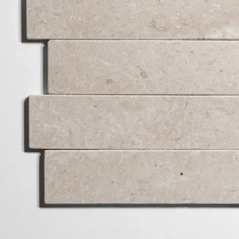 Sierra Limestone Tumbled 3"x12" Marble Tile