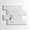 Statuary 3"x12" Polished Marble
